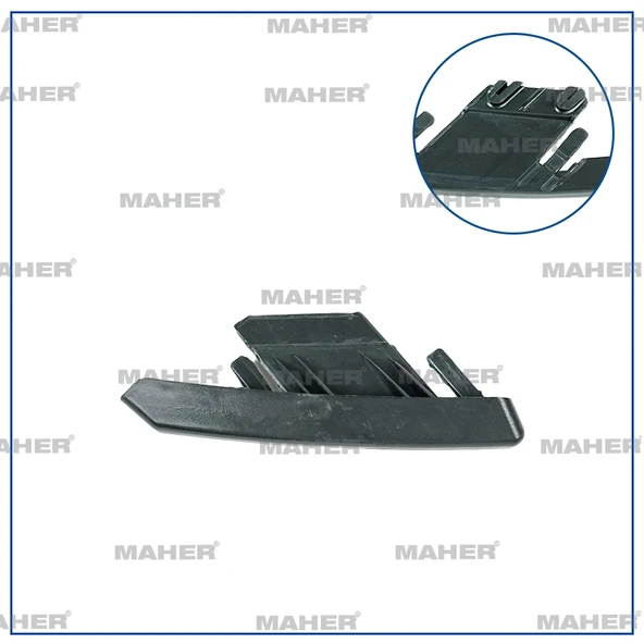 TAMPON BAĞLANTI BRAKETİ FAR ALTI QASHQAI 2007-2010 SAĞ-SOL TAKIM NS09PD7112 ürün görseli