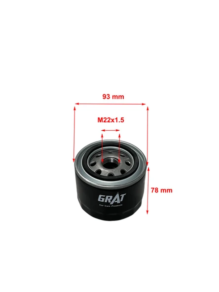 Grat Iveco Daily 2002-2018 Yağ Filtresi - Resim 2