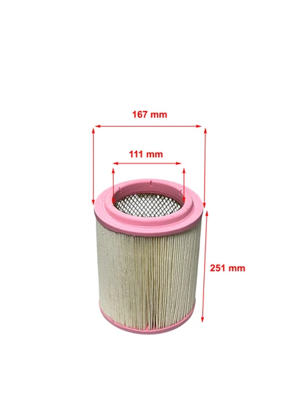 Waben Kia K2900 2.9 Crdi. 2008-2016 Hava Filtresi - Resim 2