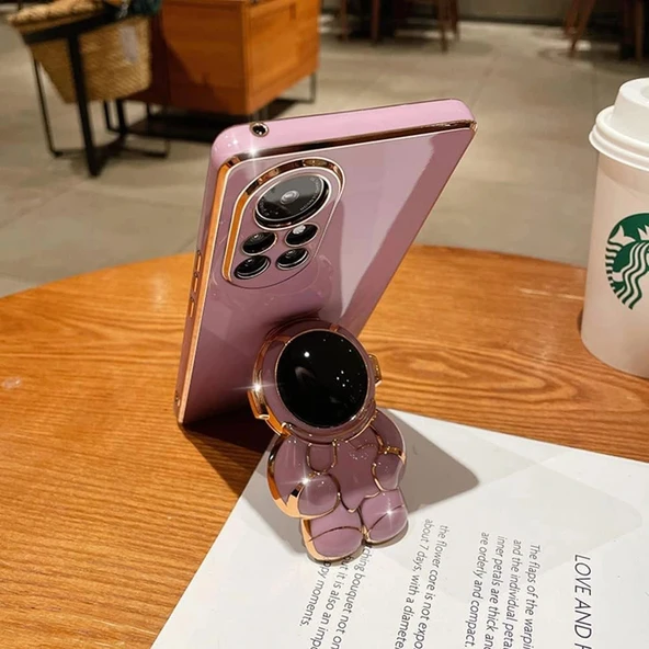 Space Yıldızlı Astronot Figürlü Cep Telefonu Standı - Resim 10