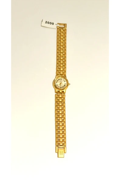 Monalisa Home Gold Renk Lüks Gösterişli Parlak Zarif Bayan Saat ürün görseli 1