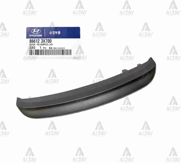 TAMPON BAKALİTİ DİFÜZÖR ELANTRA ARKA ALT 2014-2016 86612 310700 ürün görseli