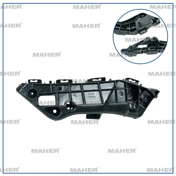 TAMPON BAĞLANTI BRAKETİ ÖN RAV-4 2016-2019 SOL TY03PB7230 ürün görseli