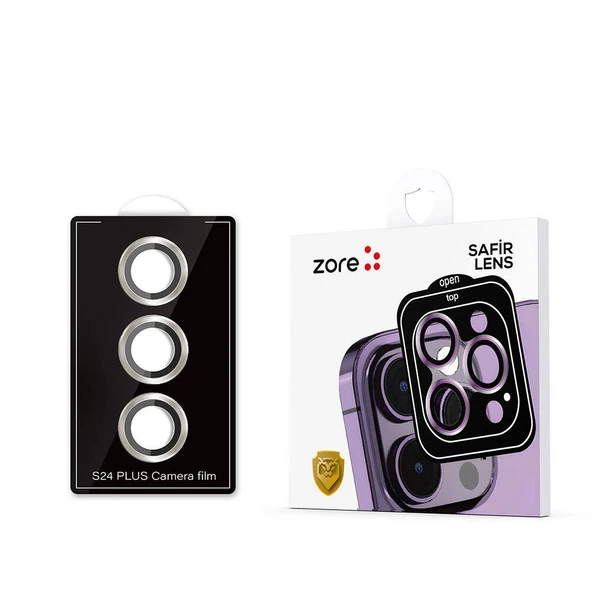 Samsung S24 Plus Kamera Lens Koruyucu Cam Filmi - Resim 2