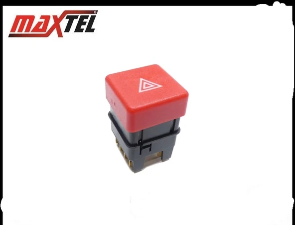 Slx Dörtlü Flaşör Düğmesi Kırmızı ürün görseli