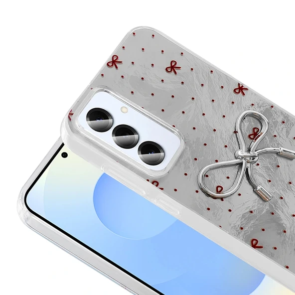 Samsung S25 Plus Kılıf Kamera Korumalı Figürlü Ponti Silikon Kapak - Resim 3