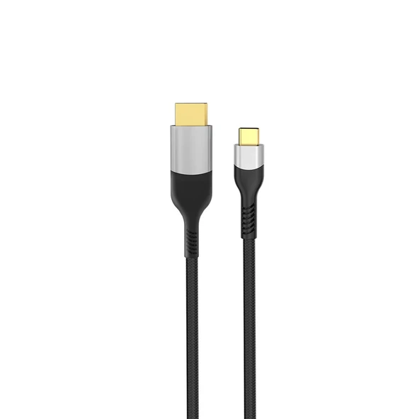 QG08 8K 60 Hz Görüntü Kalitesi Type-C to Display Port Kablo 1.8m - Resim 2