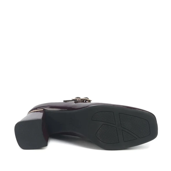 Nine West Armad 5Pr Bordo Kadın Topuklu Ayakkabı - Resim 4