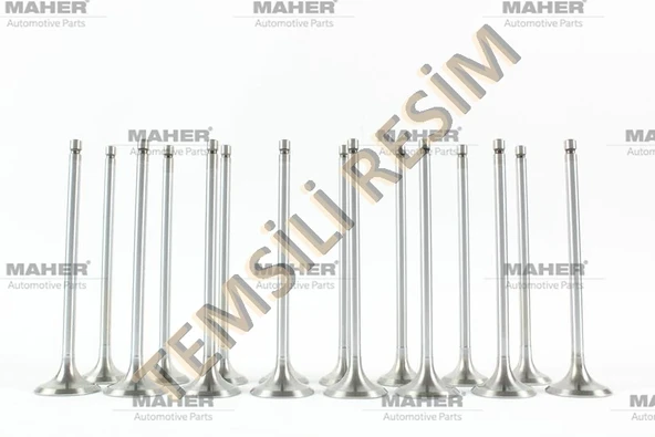 SUPAP TAKIM COROLLA 1.3 125 2E (IN-4 ÖLÇÜ:30X6X92.3 / IN-4 ÖLÇÜ:21X6X98.6 / EX-4 ÖLÇÜ:31X6X92.3) 1371110020 1371110020 ürün görseli