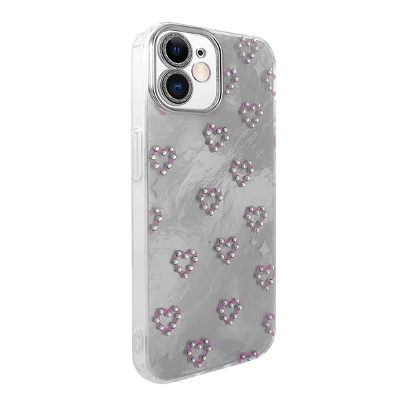 iPhone 11 Kılıf Kamera Korumalı Figürlü Ponti Silikon Kapak - Resim 6