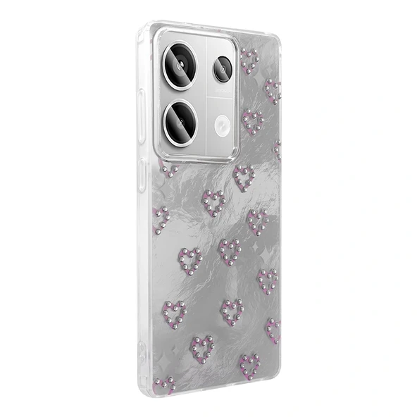 Xiaomi Redmi Note 13 Pro 4G Kılıf Kamera Korumalı Figürlü Ponti Silikon Kapak - Resim 8