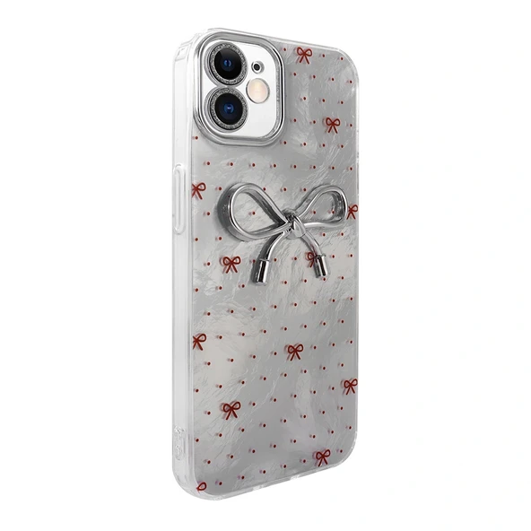 iPhone 11 Kılıf Kamera Korumalı Figürlü Ponti Silikon Kapak - Resim 8