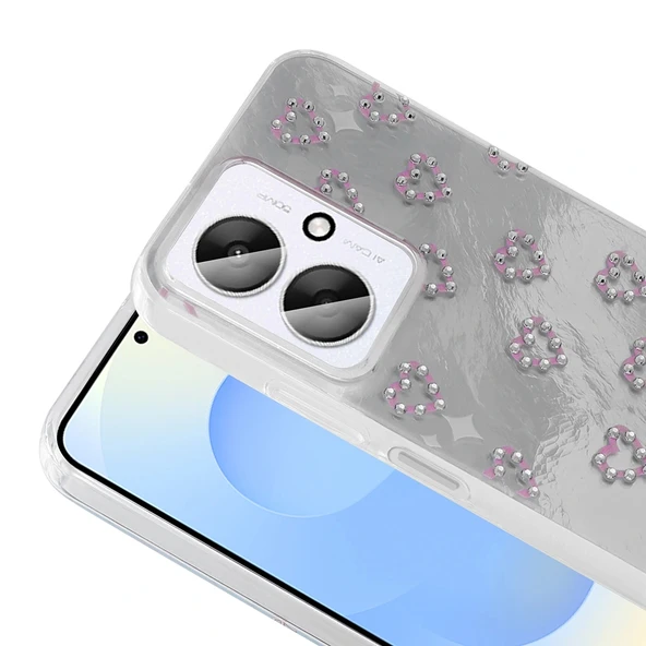 Xiaomi Redmi 13C Kılıf Kamera Korumalı Figürlü Ponti Silikon Kapak - Resim 7