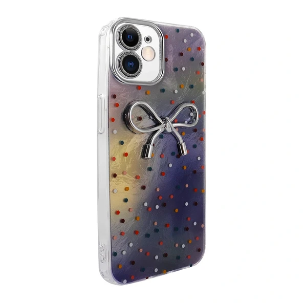 iPhone 11 Kılıf Kamera Korumalı Figürlü Ponti Silikon Kapak - Resim 4