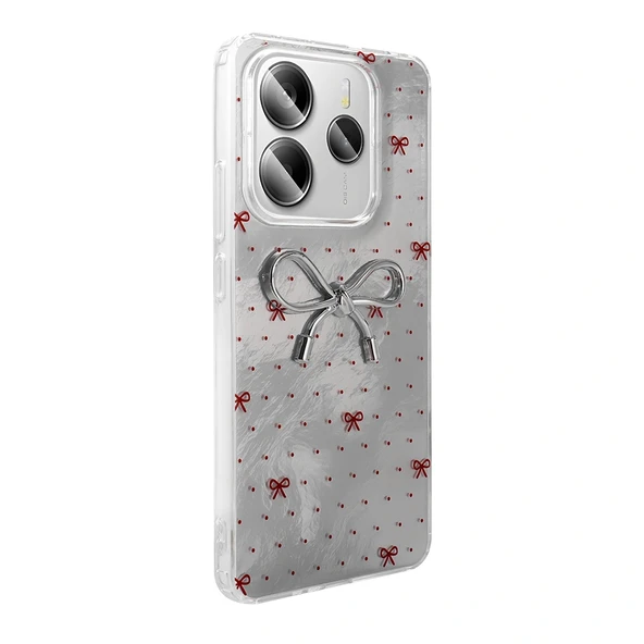 Xiaomi Redmi Note 14 5G Kılıf Kamera Korumalı Figürlü Ponti Silikon Kapak - Resim 8