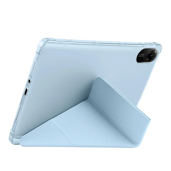 Xiaomi Redmi Pad 2 Kılıf Tri Folding Kalem Bölmeli Standlı Kılıf - Resim 5