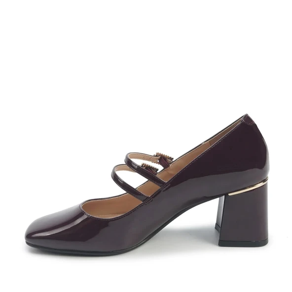 Nine West Armad 5Pr Bordo Kadın Topuklu Ayakkabı - Resim 3