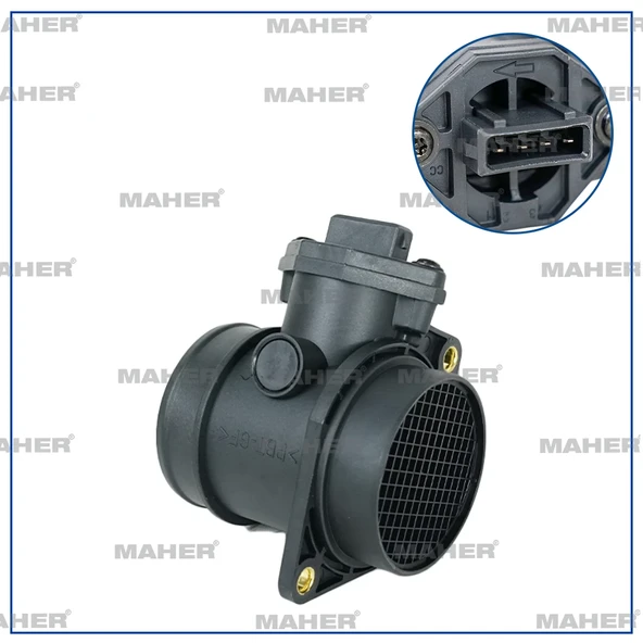 SENSÖR HAVA AKIŞ GOLF4 / BORA / PASSAT / A4 / A6 1997-2004 AEB-AGU 1.8 T 037906461C ürün görseli