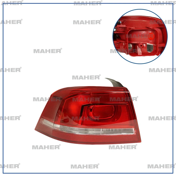 STOP LAMBASI PASSAT 2010-2013 DIŞ SOL 3AE945095F ürün görseli