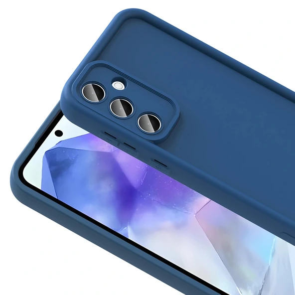 Samsung A56 Kılıf Kamera Korumalı Ananas Kapak - Resim 5