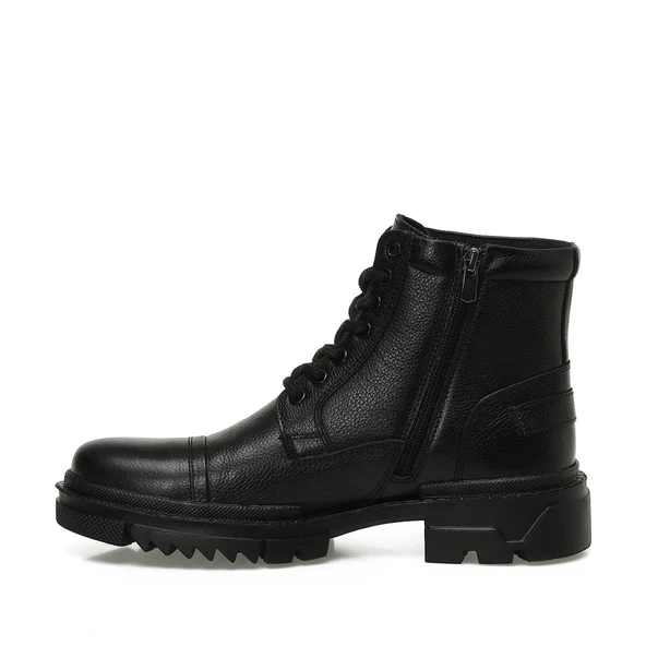 Kinetix Dıda Siyah Renk Hakiki Deri Erkek Bot - Resim 3