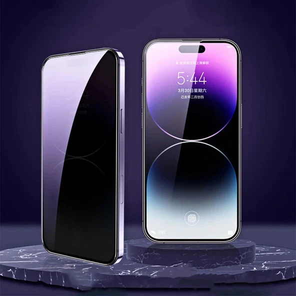iPhone 14 Pro Kor Privacy Cam Ekran Koruyucu - Resim 5
