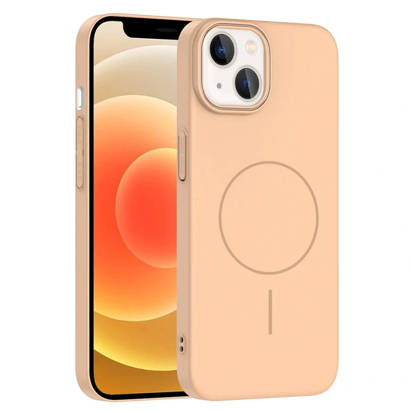 iPhone 14 Kılıf M-safe Şarj Özellikli Ruby Sert Kapak ürün görseli