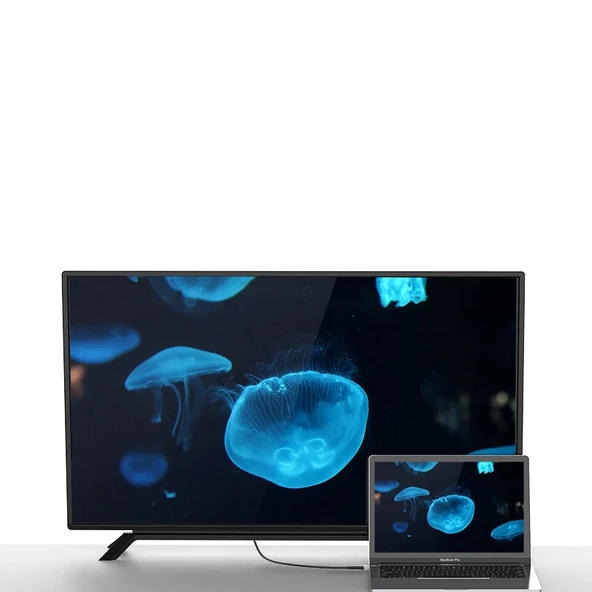 QG06 8K 60 Hz Görüntü Kalitesi Type-C to HDMI Kablo 1.8M - Resim 7