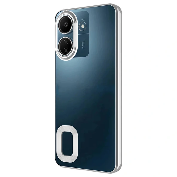 Xiaomi Redmi 13C Kılıf Kamera Korumalı Logo Gösteren Omega Kapak - Resim 6