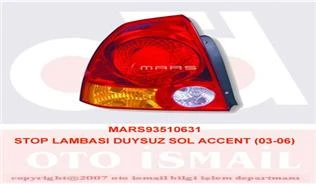 STOP LAMBASI DUYSUZ SOL ACCENT 2003-2006 9240125510 ürün görseli