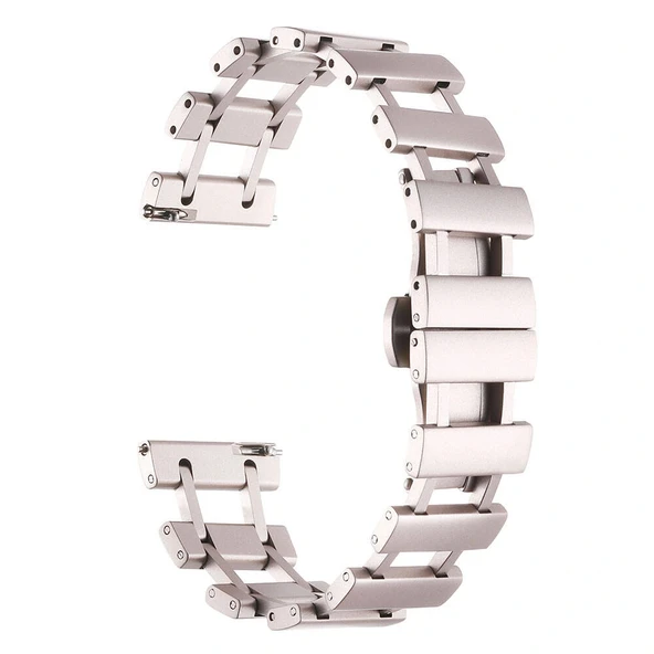 Huawei Watch GT 3 46mm Uyumlu-96 22mm Metal Kordon - Resim 2
