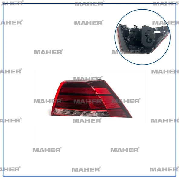 STOP LAMBASI GOLF7 2017-2020 LED TREND-COMF. DIŞ SAĞ 5G0945096Q ürün görseli