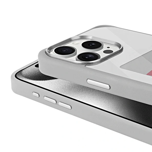 iPhone 15 Pro Max Kılıf Ekranı Yansıtan Akıllı NFC Kapak - Resim 5
