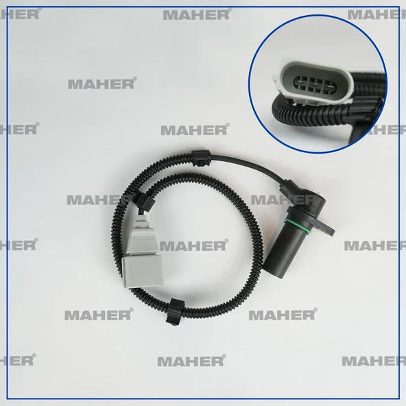 SENSÖR KRANK DEVİR TRANSPORTER T5 / PASSAT 2001-2009 AXB-AVF 1.9 TDİ 038957147F - Resim 2