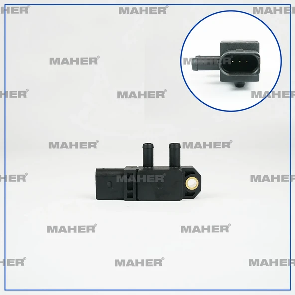 SENSÖR EGZOZ BASINÇ POLO / GOLF7 / PASSAT / A1 / İBİZA / FABİA 2013 CUSA-CUCB-CUTA-CRKA-CRKB-DCXA 1.4 TDİ-1.6 TDİ 04L906051 ürün görseli