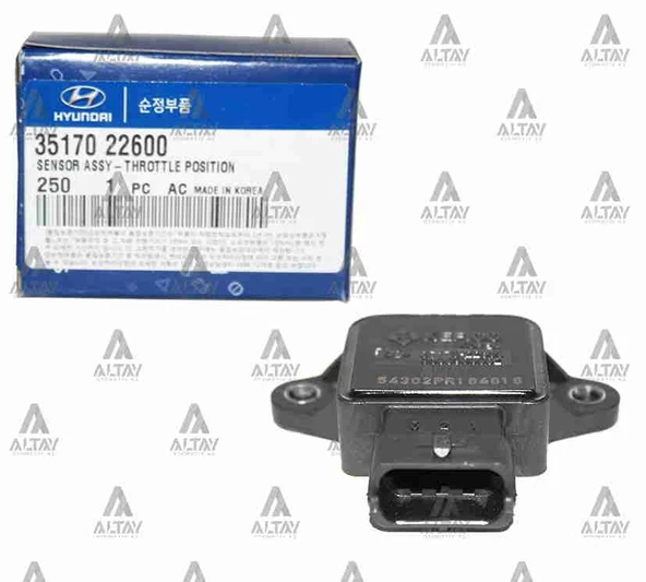 SENSÖR GAZ KELEBEK ACCENT 2000-2006 / GETZ / ELANTRA 2001 35170 22600 ürün görseli