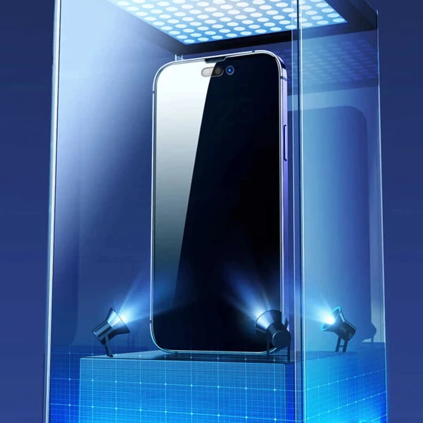 iPhone 14 Pro Kor Privacy Cam Ekran Koruyucu - Resim 3