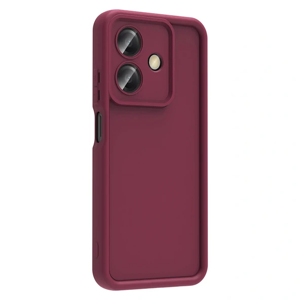 Oppo A3 Kılıf Kamera Korumalı Ananas Kapak - Resim 2