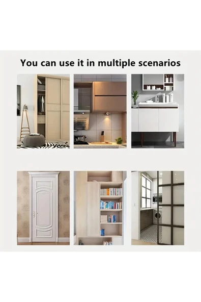 NACTUMU 2'li Güçlü Manyetik Dolap ve Çekmece Kapatıcı Seti - Çok Amaçlı, Dayanıklı ve Pratik Çözüm - 5