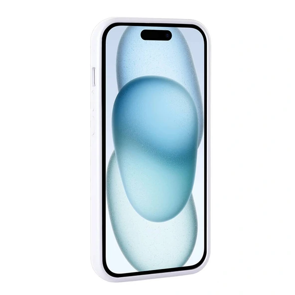 iPhone 15 Plus Kılıf Parlak Taşlı Tasarım Pırlanta Kapak - Resim 7