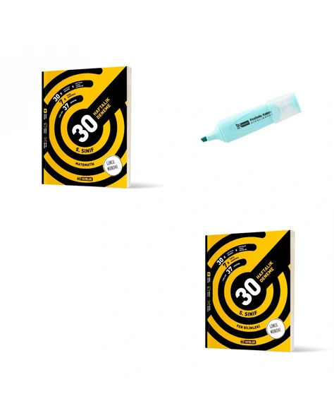 5.Sınıf Matematik Ve Fen Bilimleri 30 Haftalık Deneme (Yeni Müfredat) ürün görseli 1