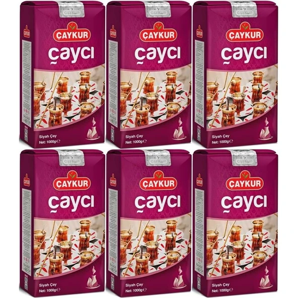 Çaykur Çaycı Çayı 6KG (6PK*1KG)