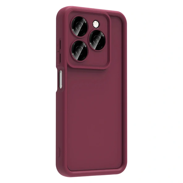 Tecno Spark 20 Kılıf Kamera Korumalı Ananas Kapak - Resim 2