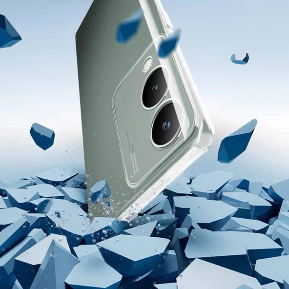 Vivo Y17S Kılıf Süper Silikon Kapak - Resim 7