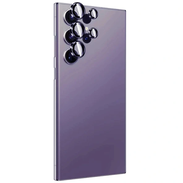 Samsung S24 Ultra Titanium Premium Temperli Kamera Lens Koruyucu ürün görseli