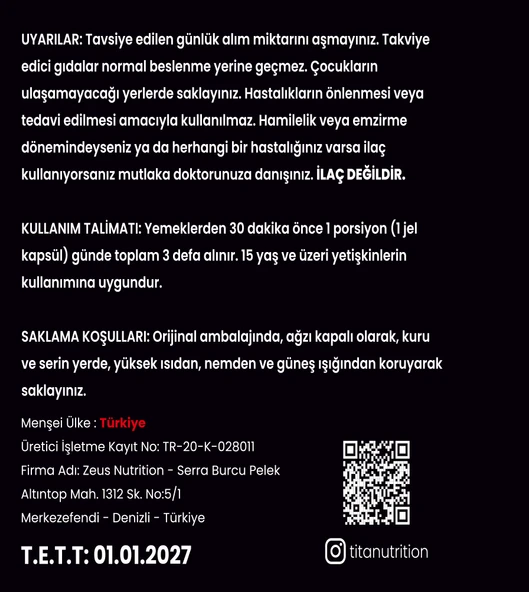 Titan Premium CLA 60 CAPSÜL - 3