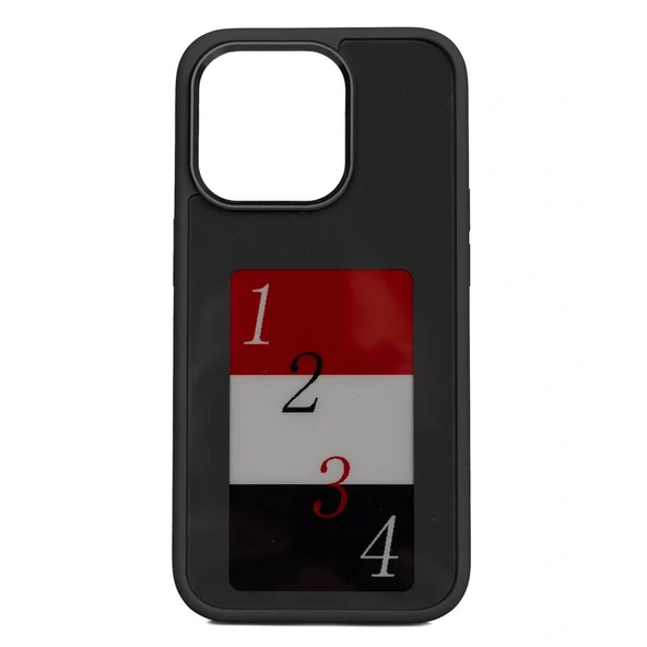 iPhone 14 Pro Kılıf Ekranı Yansıtan Akıllı NFC Kapak - Resim 7