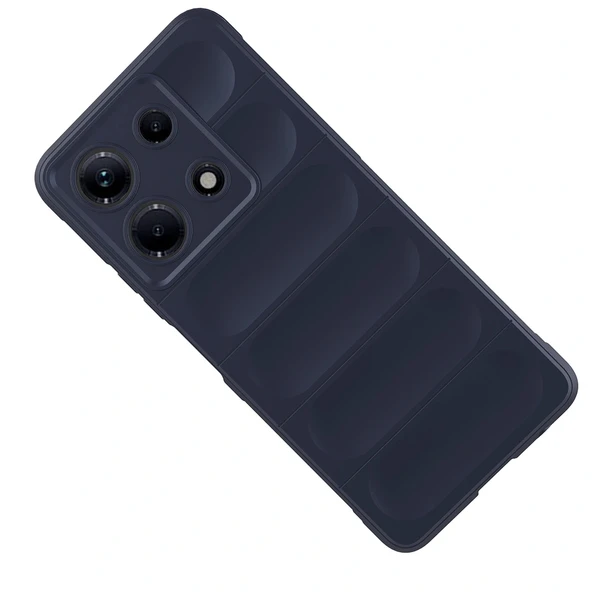 İnfinix Note 30 4G Kılıf Esnek TPU Oyuklu Arka Yüzey Tasarımlı Etnik Silikon Kapak - Resim 5