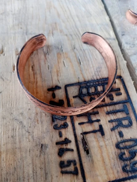 Bakır Bileklik - Resim 4