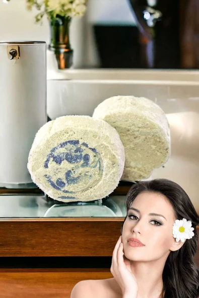 2li Set Cilt Beyazlatıcı Yüz Bakım Peeling Kabak Lifli Eşek Sütü Sabun Leke Akne Sivilce Ruşur Taşı - 6